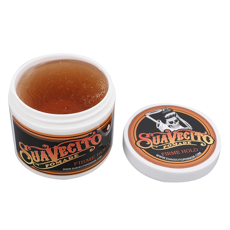 

2021 Hair Pomade Strong Style Restoring Pomade Hair Wax Skeleton Cream Slicked Oil Mud Keep Hair Men Oil Not Original