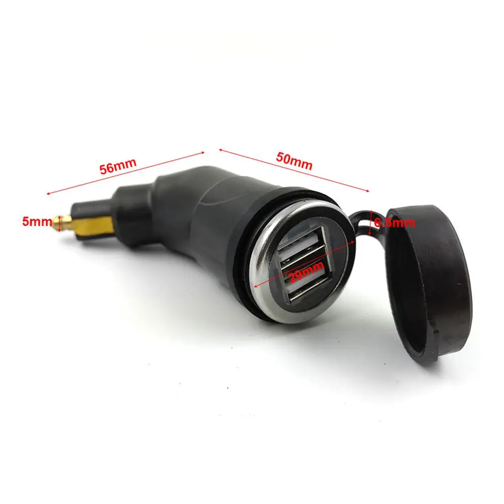 Зарядное устройство для мотоцикла двойной USB телефон MP4 gps планшет BMW R1200GS R1200RT F800 GS