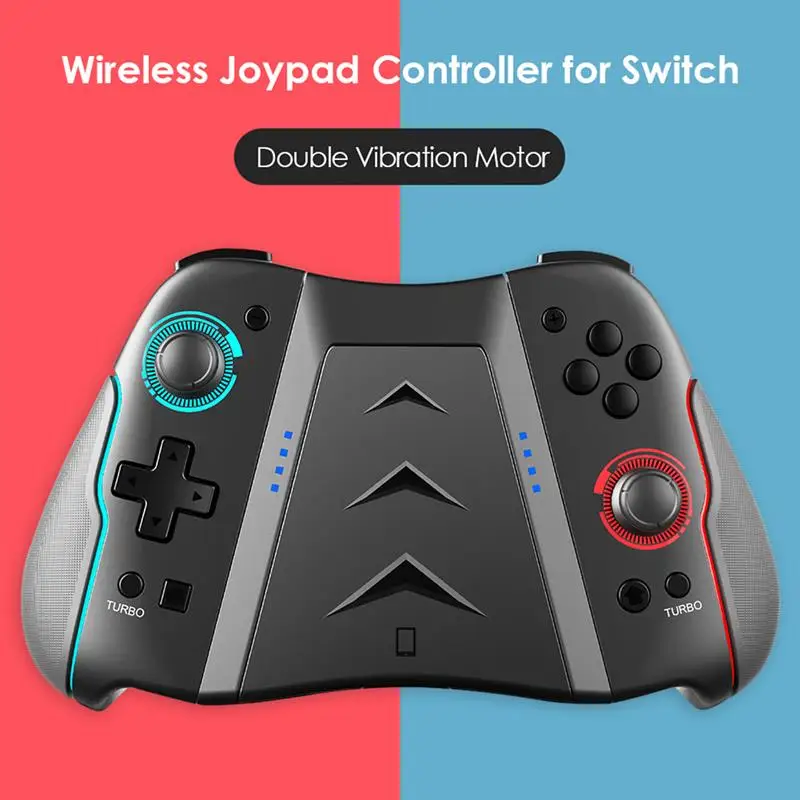 

Gamepad Wireless Controller Left Right Bluetooth Gamepad for Switch with Vibration TURBO Programming Function