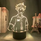 3D лампа, аниме-фигурка Narutoed, украшение для подростковой комнаты, светодиодное освещение, светодиодные панели, манга, наруто, аниме, декор для комнаты