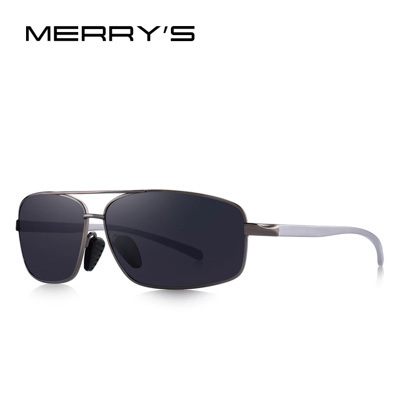 C02 Gray MERRYS дизайн мужские поляризованные солнцезащитные очки для вождения UV400 защита S8398 - Цвет линз: C02 Gray