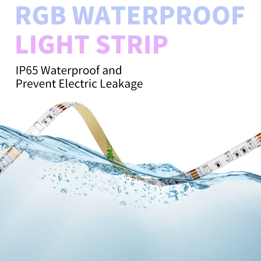 Светодиодная ленсветильник гибкая Водонепроницаемая светодиодная лента 5 В 0