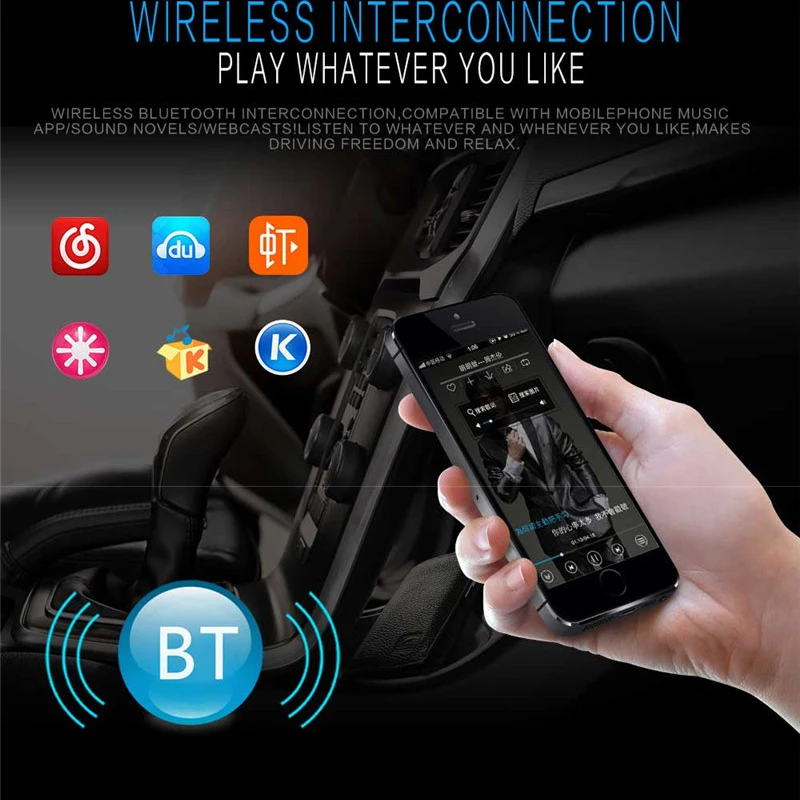 1 Din Bluetooth автомобильный Радио стерео MP3 плеер модуль JSD 520 комплект громкой связи