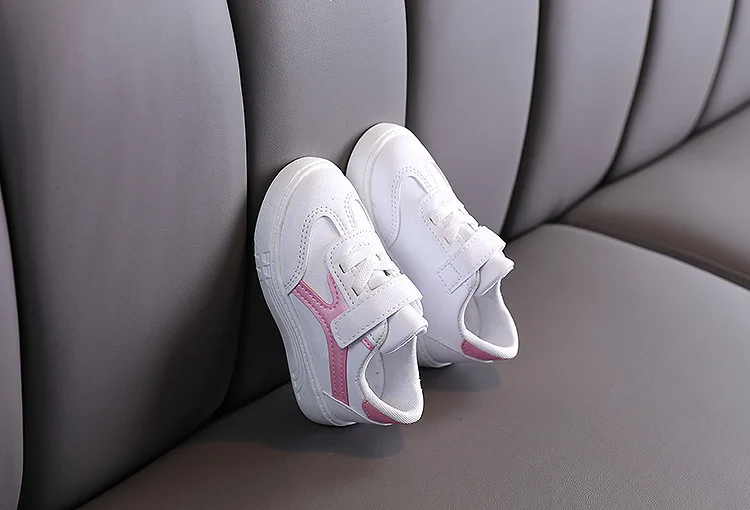 

2020 Autumn Shoes for Boys New Korean Children Sports Shoes Non-Slip Soft Bottom Casual Shoes for Girls White Kids Sneakers