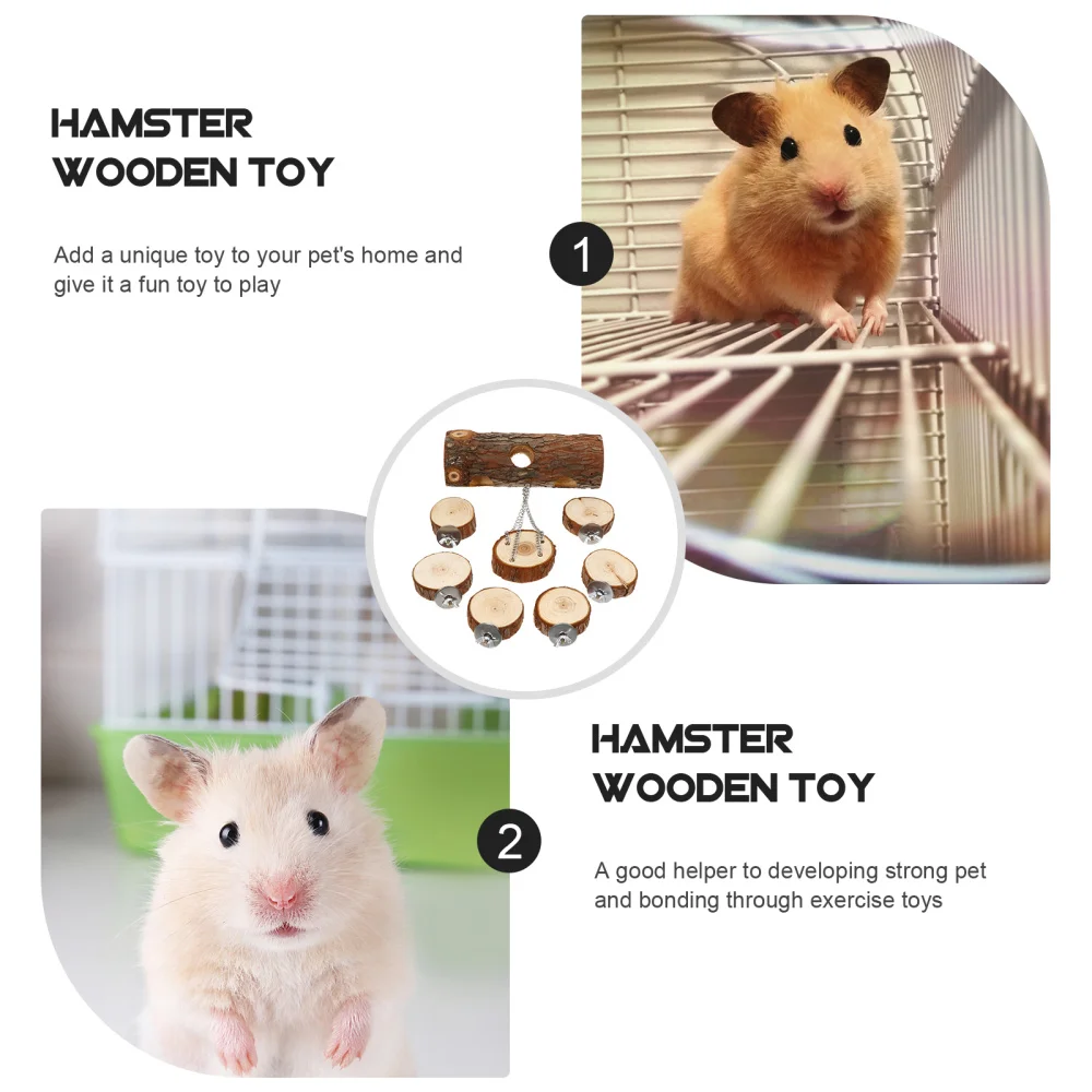 

1 Set Pet Exercise Tube Hamster Cage Swing Guinea Small Pet Molar Supplies