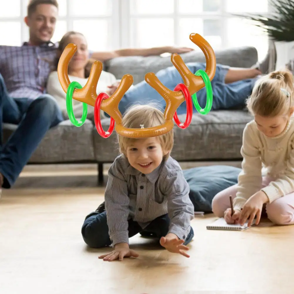 

Детский Надувной Рождественский наконечник в виде головы оленя