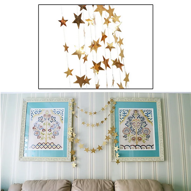 И формирующая листы для кровли 4 м 7/10 см Бумажная гирлянда звезда Форма строка