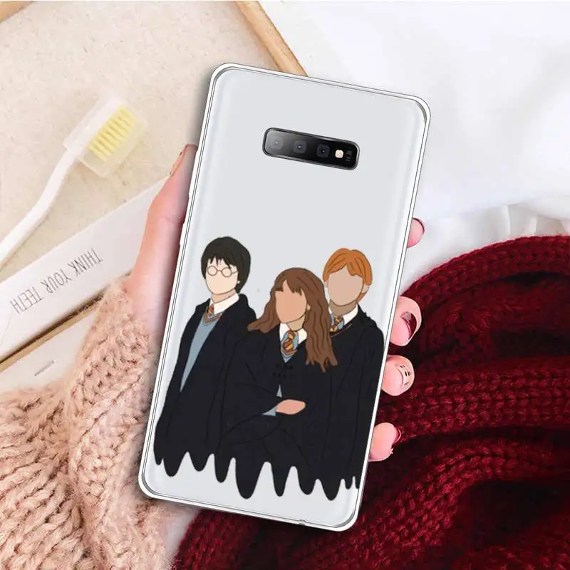 

Fashion TV Draco Malfoy capa coque Phone Case Transparent For Samsung Galaxy S A 5 7 8 9 2015 20 edge plus 10 e lite 2019