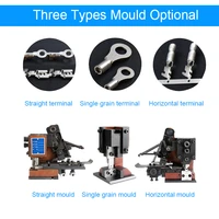 20T Terminal crimping machine with straight horizontal single grain mold optional
