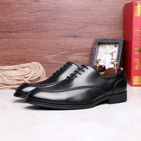 mens with cow leather rubber composite sole lace up elegant business dress mens fashion italian high quality shoes for formal