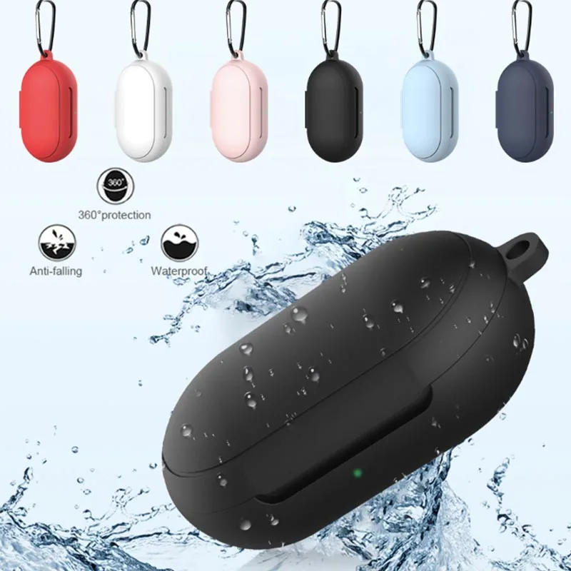 Аксессуары для наушников защитный чехол Samsung Galaxy Buds мягкий силиконовый с полным