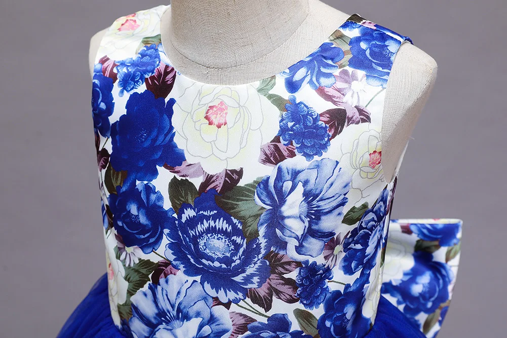 Kid Party Formal Dresses Infant Vestido Tutu Wedding Prom Dress For Girls Birthday Gown 4-14 Years Old Baby Girl Clothes |