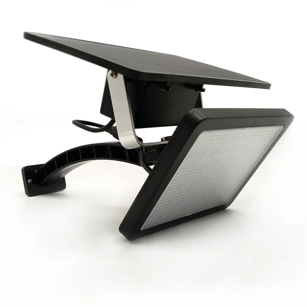 Новое поступление 800lm Солнечная лампа Настенный уличный светильник от сумерек до