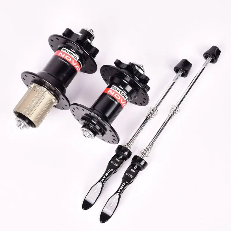

Novatec hub D041SB D042SB disc card brake MTB mountain bike hub bearing bicycle hubs 28 32 36 Holes black red 8/9/10/11speed