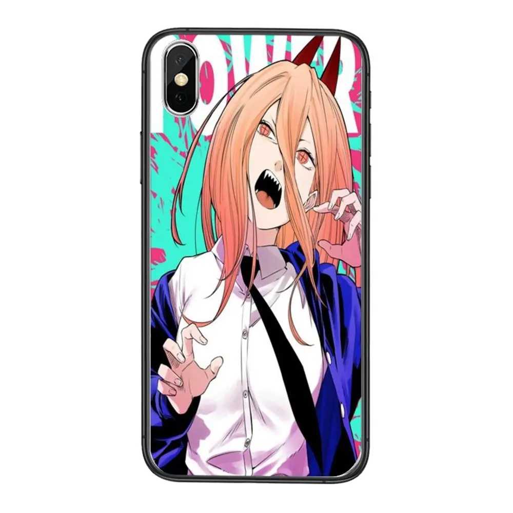 Cool Anime Chainsaw Man Going Cheap Black Prime Pretty Shell Painting Cover For Huawei P50 P40 Lite E P 40 P40Lite Pro 2019 |