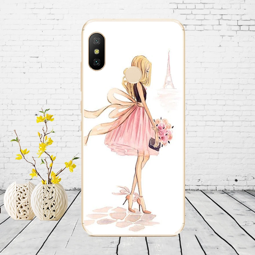 H29 Силиконовый чехол для Xiaomi mi A2 LITE, чехол с полной защитой, мягкая задняя крышка из ТПУ, чехол для телефона s для Xio mi A2 LITE, бампер - Цвет: H29