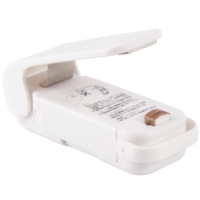 

Portable Bag Clips Heat Sealer Plastic Packaging Storage Bag Mini Food Sealer Machine with Magnet CF34