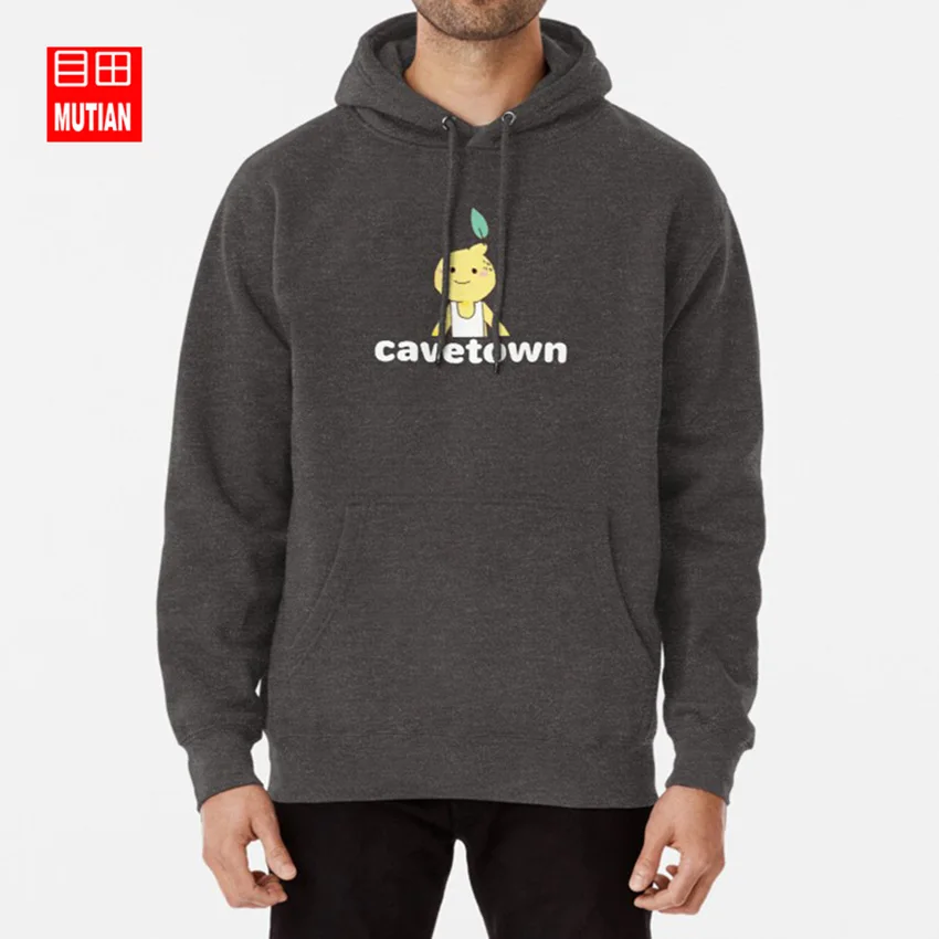 darkgrey-hoodie Толстовки с капюшоном для мальчиков с изображением лимонов из пещеры, города, лимонов, мальчиков - Цвет: darkgrey-hoodie