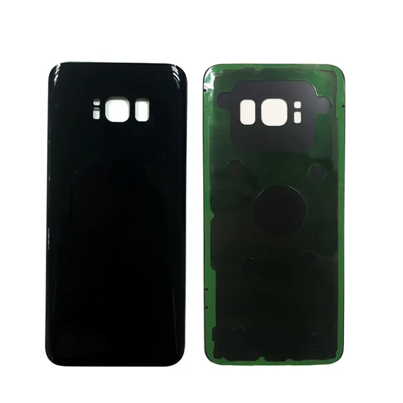 Задняя стеклянная крышка аккумуляторной батареи замена ленты для S8 и Plus