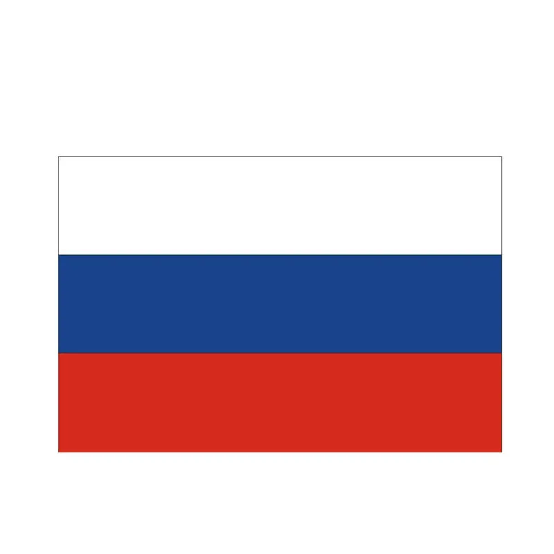 Забавная наклейка на корпус автомобиля мото российский флаг мотоцикл ПВХ 20 см X 14