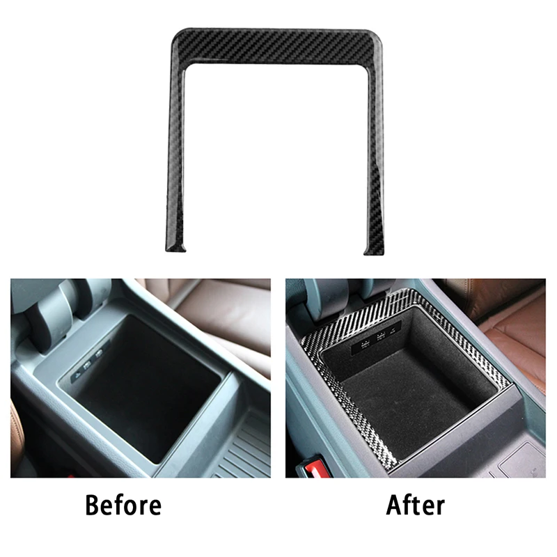 YOLU наклейки для украшения интерьера из углеродного волокна выхода центрального