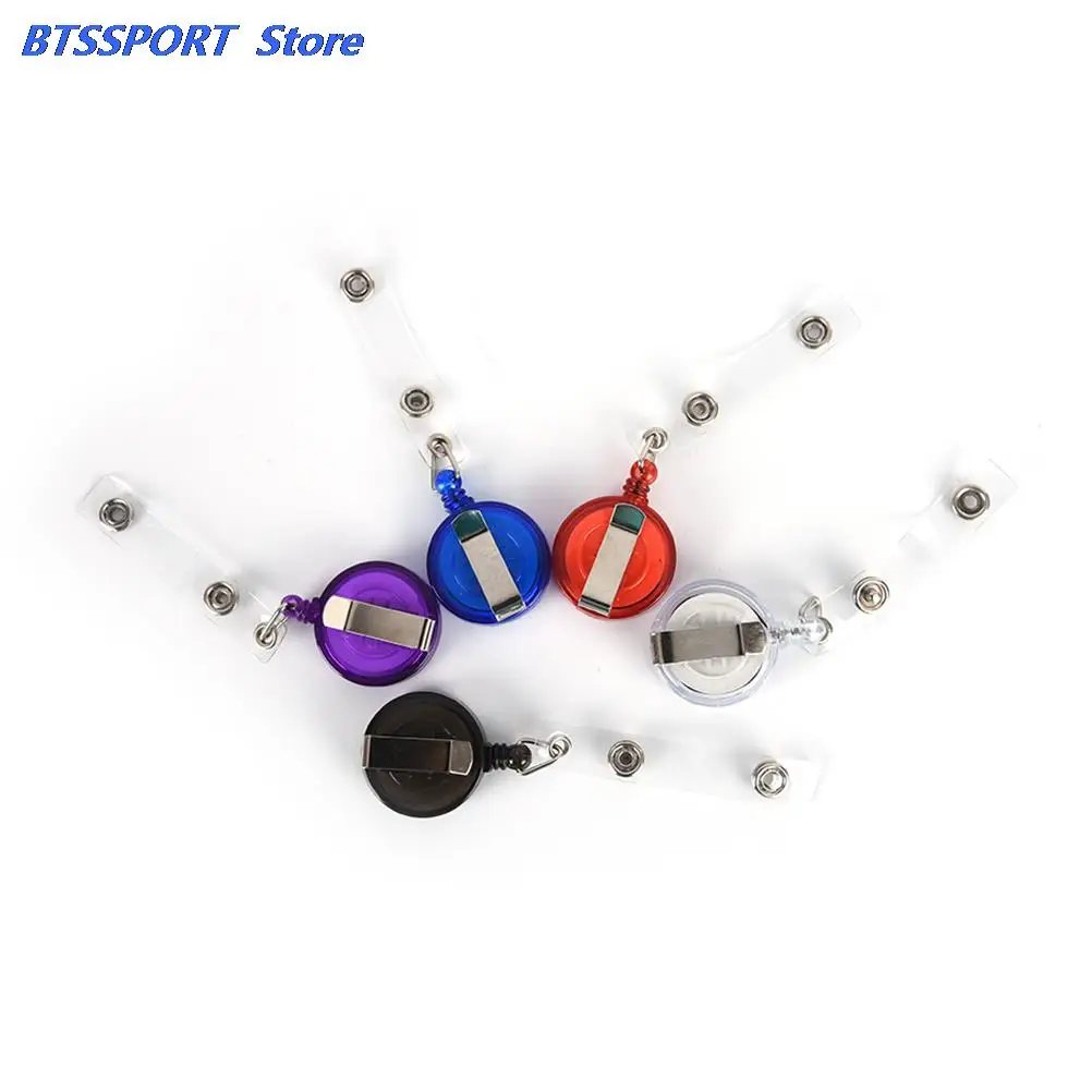 1 шт. выдвижной пропуск ID карты держатель Бейджа катушка Pull Key Name Tag держатели карт