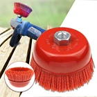 1 шт., полимерно-абразивная щетка, 115 дюйма