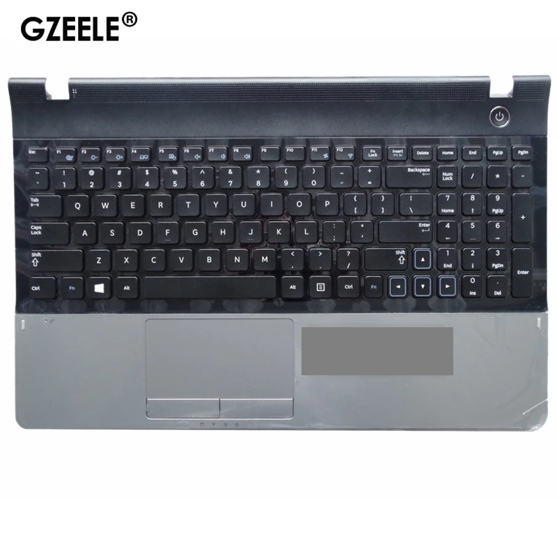 Клавиатура для ноутбука samsung NP300E5A NP305E5C NP300e5x NP305E5A 300E5A 300E5C 300E5Z US с корпусом