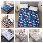 Мультяшный Dinasour, детский матрас, протектор, натяжная простыня, эластичное постельное белье 90x200, покрывало на матрас для мальчиков