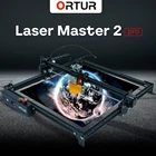 Лазерный гравер Ortur Laser Master 2 Pro, 10000 мммин, 24 В2 А, обновленный высокоскоростной Лазерный фонарь с новыми функциями