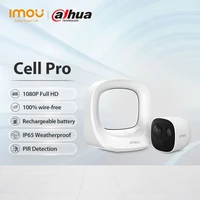 dahua imou cell pro camera rechargeable battery camera outdoor weatherproof pir wireless security cctv wifi camera