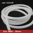 Утолщенная силиконовая трубкашланг для пищевых продуктов, гибкий резиновый шланг с диаметром 4, 6, 8, 10, 16, 20, 28 мм, пивная трубка для молока