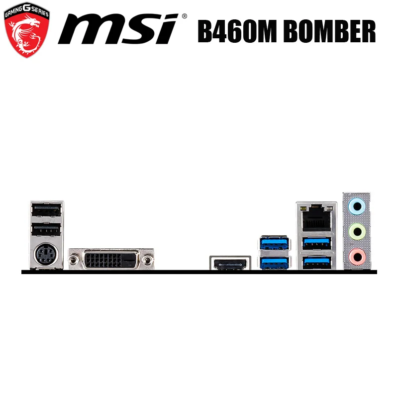 

New LGA 1200 MSI B460M BOMBER Motherboard DDR4 64GB PCI-E 3.0 Desktop MSI B460 Mainbaord 1200 M.2 HDMI-Compatible OverLocking