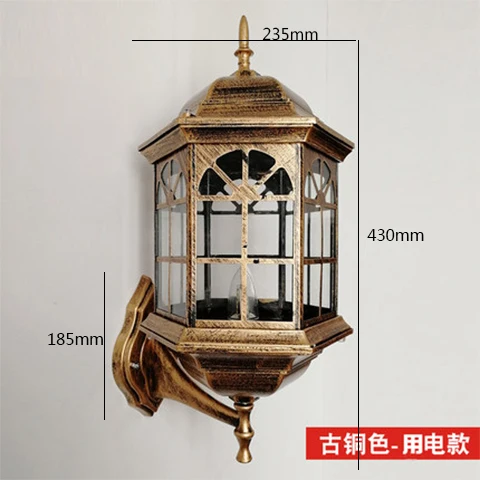 Солнечная настенная лампа домашняя наружная для патио сада водонепроницаемая