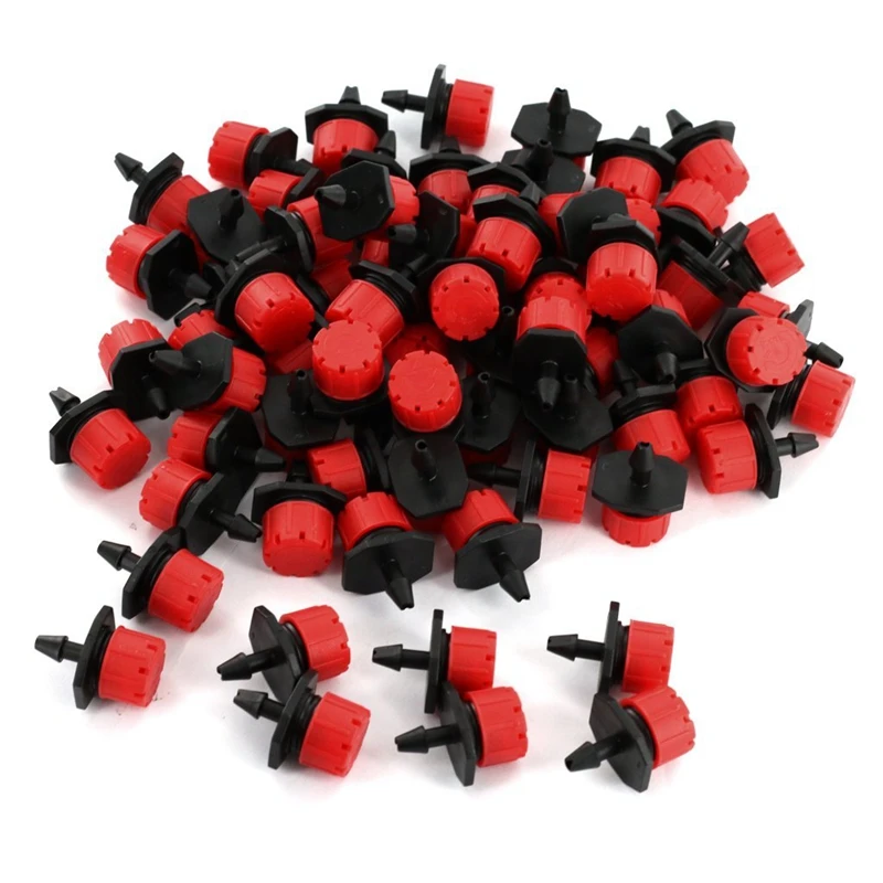 

2 Set Accessories: 1 Set Irrigation Dropper Adjustable Spray Nozzle Dropper & 1 Set DIY Micro-Drip Irrigation System