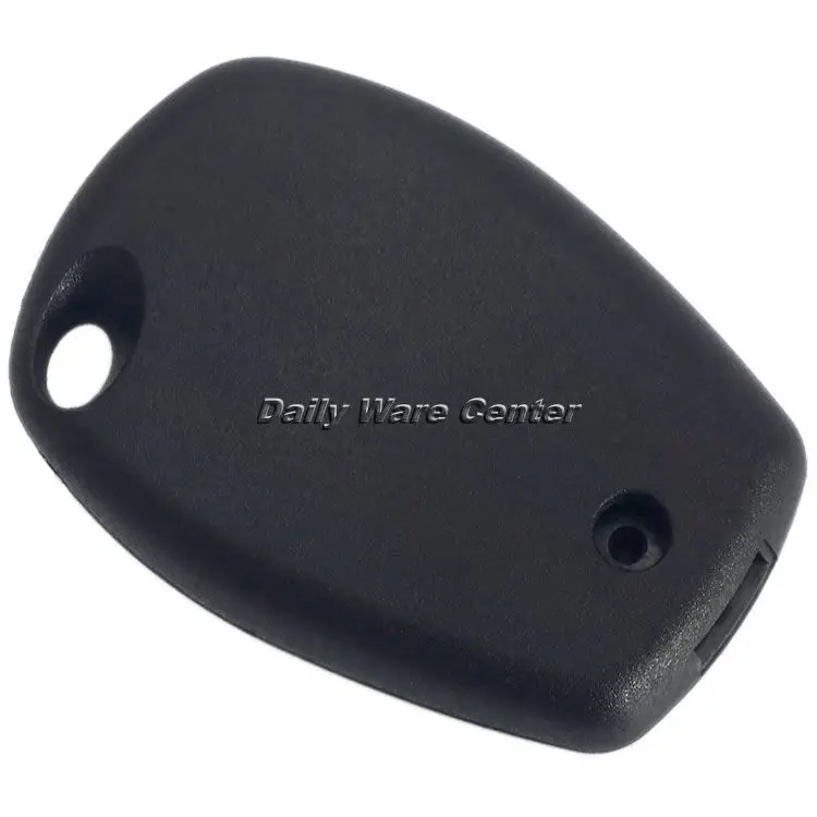 Черный Автомобильный ключ с 2 кнопками брелок для разблокировки дистанционный