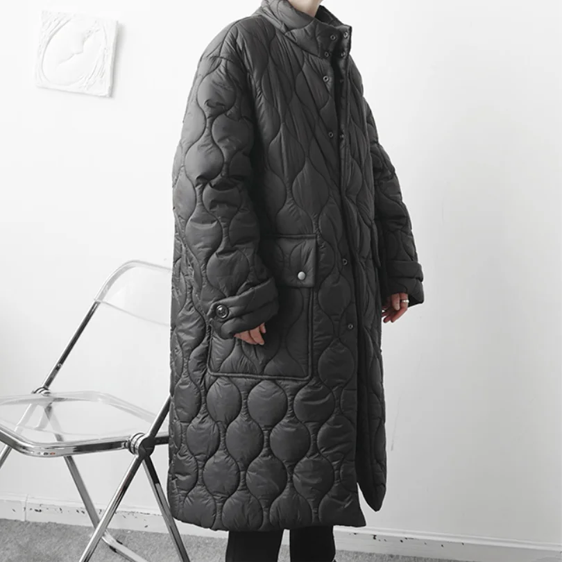 Куртка мужская свободного покроя с большими карманами повседневный утепленный