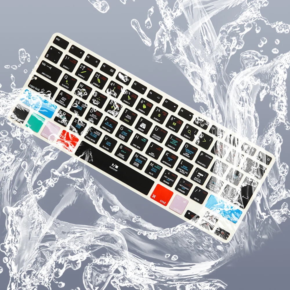 Силиконовый чехол для клавиатуры HRH Logic Pro X Macbook Air Retina 13 15 17 A1278 ЕС/США | Компьютеры и