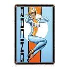 Металлическая жестяная вывеска Персидского залива гонки Бар паб дома Винтаж Ретро плакат для кафе искусство