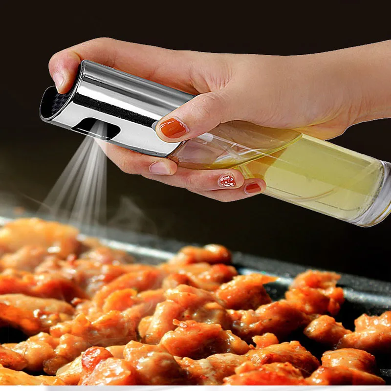 

Oil Spray Bottle Portable Olive Oil Soy Sauce Vinegar Sprayer Seasonings Injector Bottle Practical Kitchen Barbecue Tool Cooking