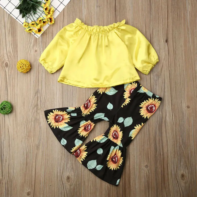 Новинка 2019 года Лидер продаж топы с открытыми плечами для маленьких девочек