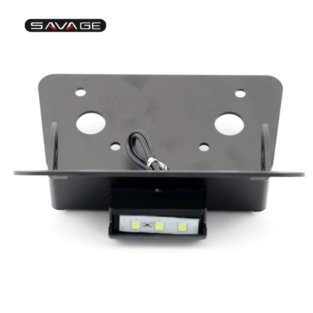 Держатель номерного знака светодиодный светильник для SUZUKI GSR GSX-S 750 GSR750 2011-2016 13 14 15