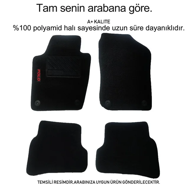 

Mercedes Cla 2013 After Heel Protected Carpet Mat Black 327541390