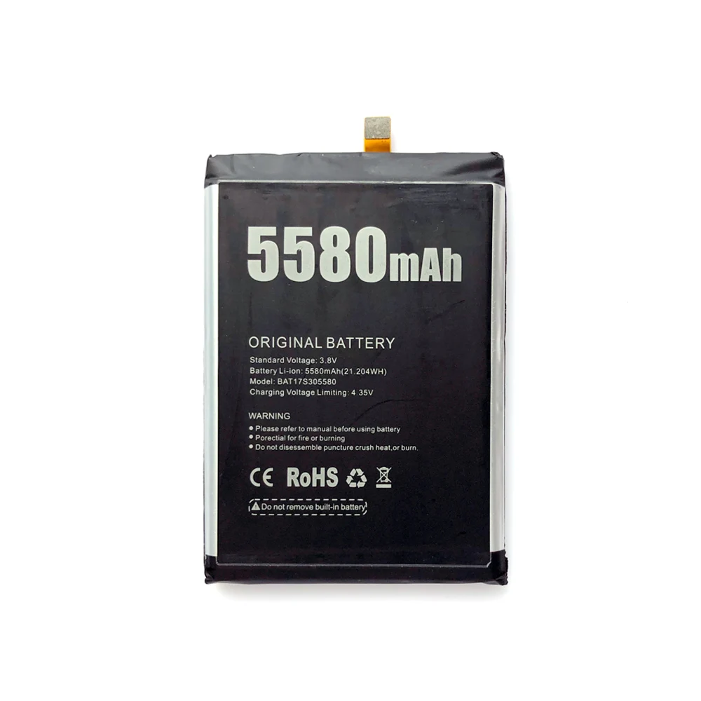 Оригинальный новый аккумулятор 5580 мАч для Doogee S30 Сменный телефона BAT17S305580 с