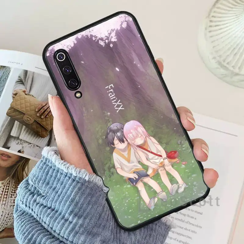 

Anime Zero Two Darling Phone Case For Xiaomi Redmi 7 9t 9se k20 mi8 max3 lite 9 note 8 9s 10 pro