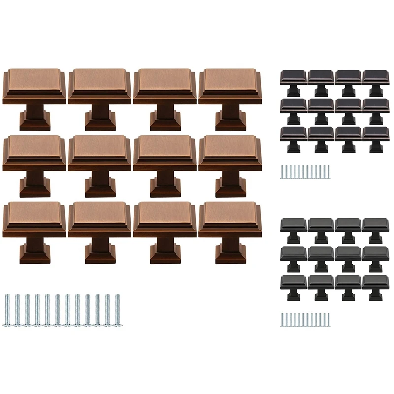 

12 шт., ручка для шкафа, с винтами