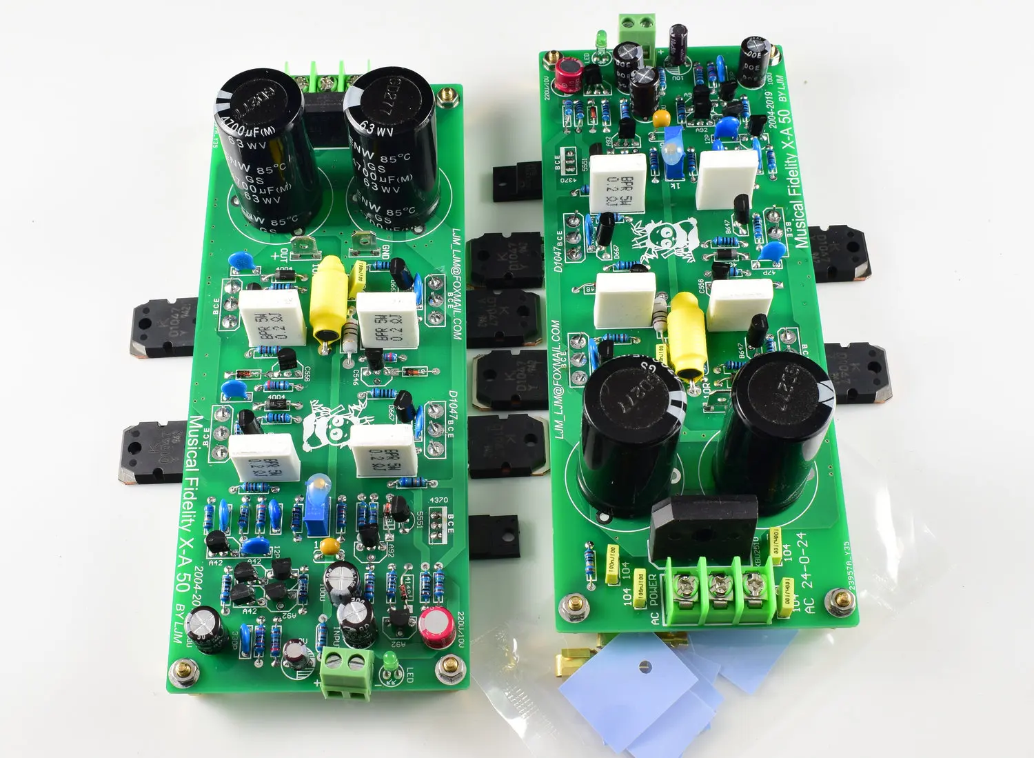 

2 CH X50 стерео Мощность усилитель основание на музыка отличающаяся хорошей устойчивостью X-A50 100W + 100W готовой платы