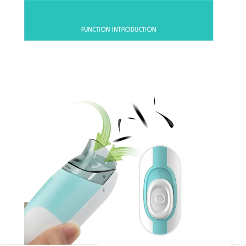 Моющаяся электрическая вакуумная машинка для стрижки волос Baby комплект