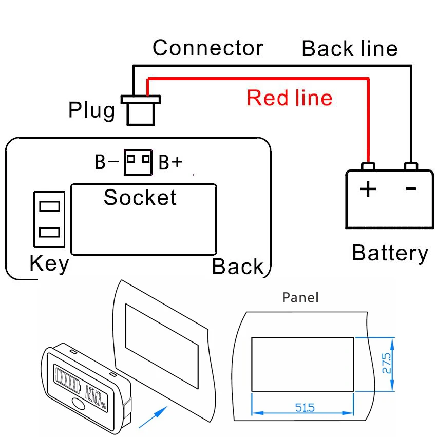 Индикатор емкости аккумулятора 3S-20S фонарь для измерения напряжения 7S 8S 10S 13S 14S 16S