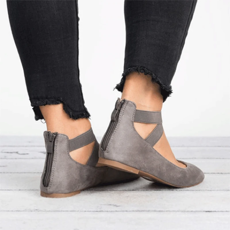 

Women Flat Shoes Fashion Gladiator Summer Low Heel For Woman Elastic Band Shoe Rome Style Flats Casual Female Footwear711